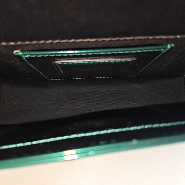 SERPENTI FOREVER Small Patent Leather Green