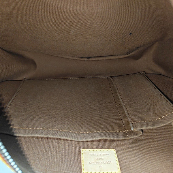 TULUM PM Monogram Coated Canvas Brown