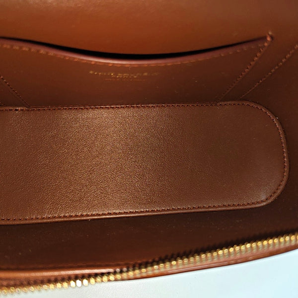 80'S VANITY Patent Leather Brown