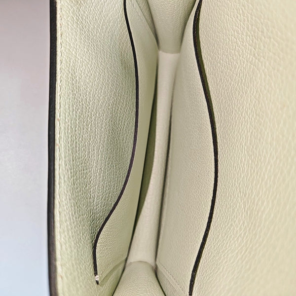 Constance Slim Evercolor Green Wallet