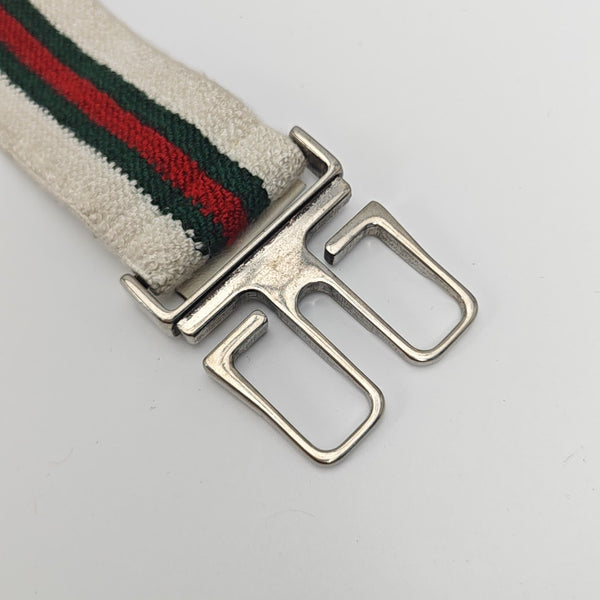 Fabric Belt White