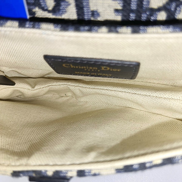 Saddle Mini Oblique Fabric Blue