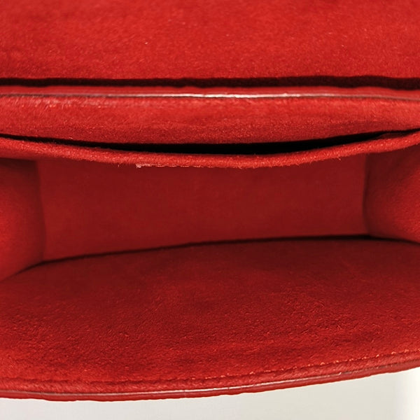 SAINT SULPICE PM Monogram Calfskin Red