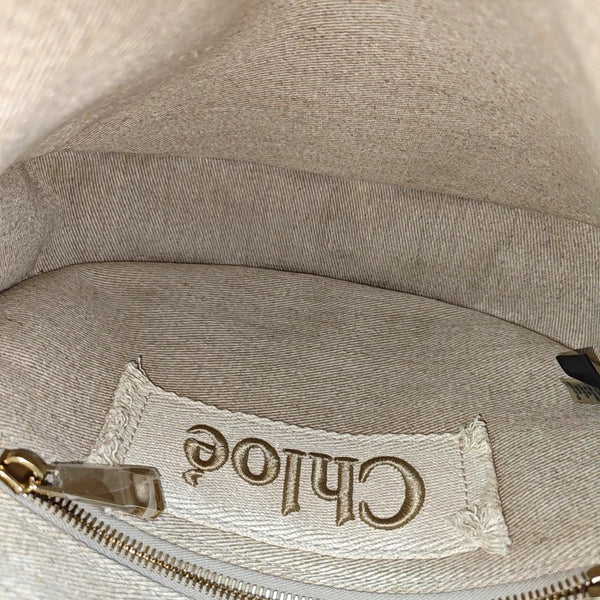 Canvas Shoulder Bag White