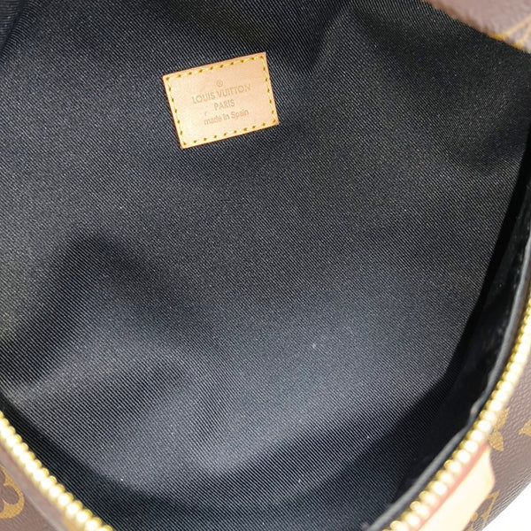 BUMBAG Monogram Coated Canvas Brown