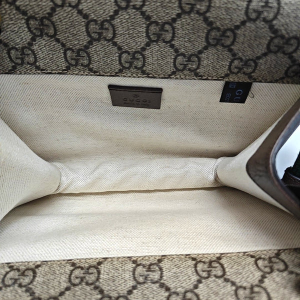 Neo Vintage Small Monogram Coated Canvas Beige