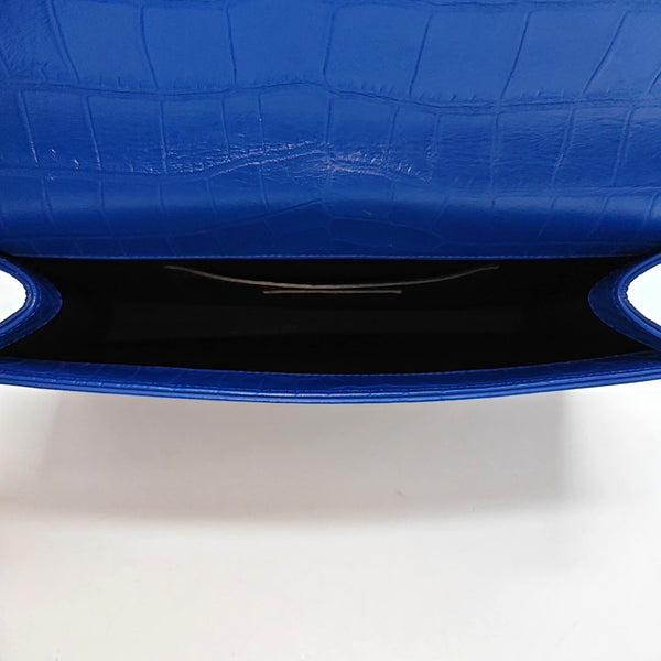 Authenticated pre-owned KATE Medium Calfskin Blue - Clutch at Looply