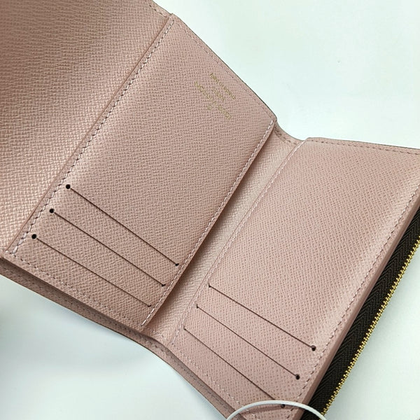 VICTORINE Monogram Coated Canvas Brown Wallet