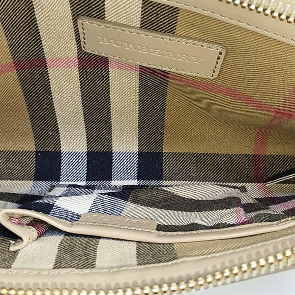 Suede Crossbody Bag Beige