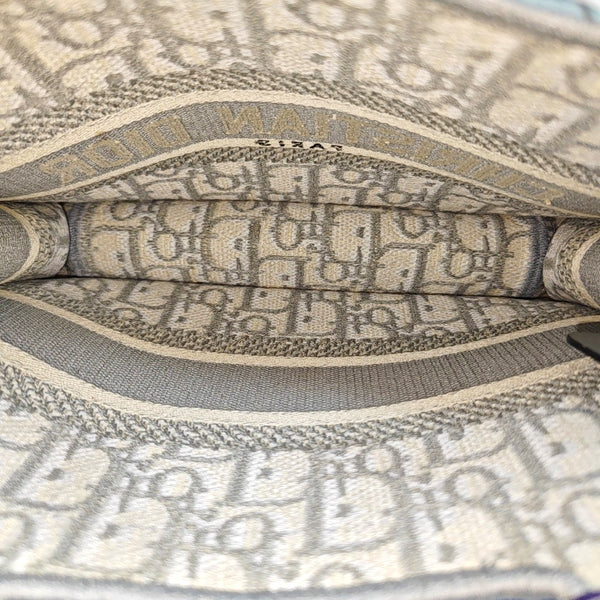 Book Tote Mini Oblique Fabric Gray