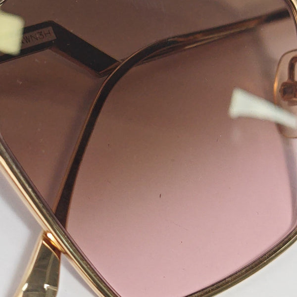 Metal Sunglasses Red