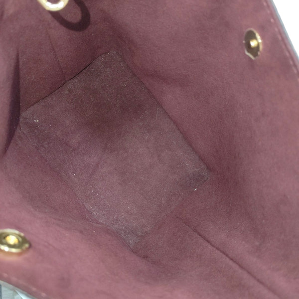 ALL IN Monogram Coated Canvas Brown