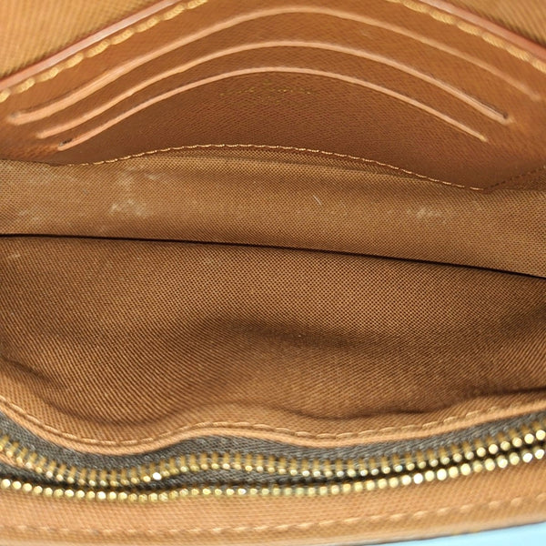IVY Monogram Coated Canvas Brown