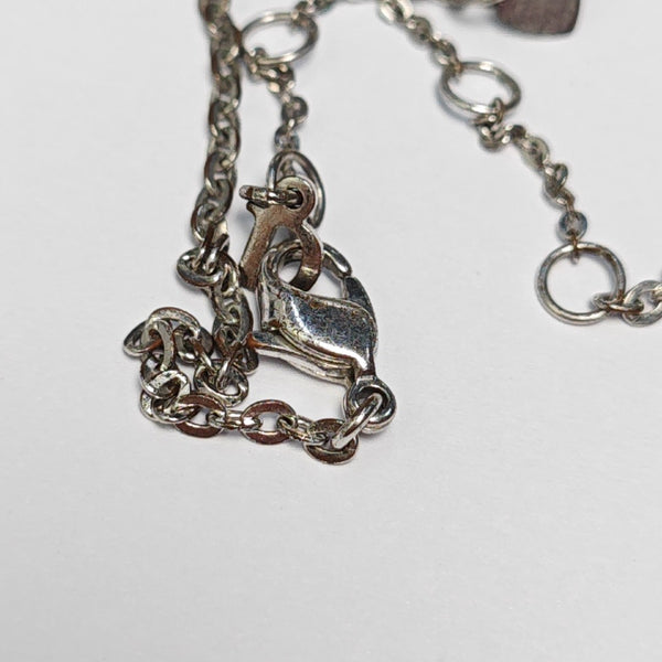 Dio(r)evolution Metal Silver Necklace