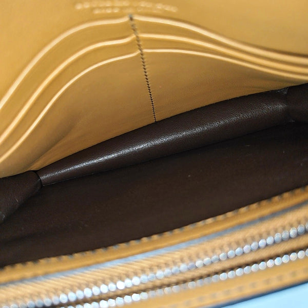 Chain Wallet Lambskin Gray