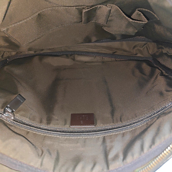 Monogram Coated Canvas Shoulder Bag Beige