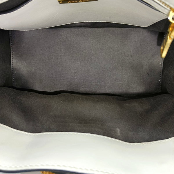 Miu Lady Calfskin White