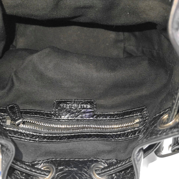 Calfskin Bucket Bag Black