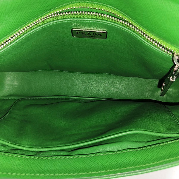 Sound Bag Saffiano Calfskin Green