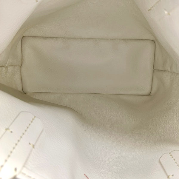 Anjou Mini Coated Canvas White