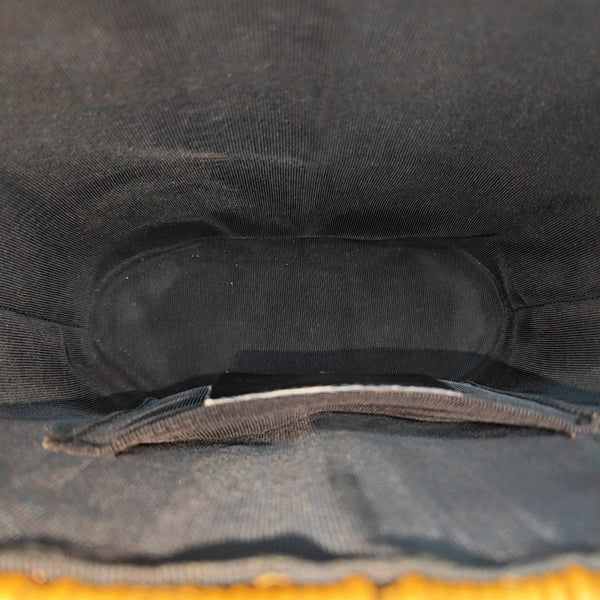 Special Material Bucket Bag Brown