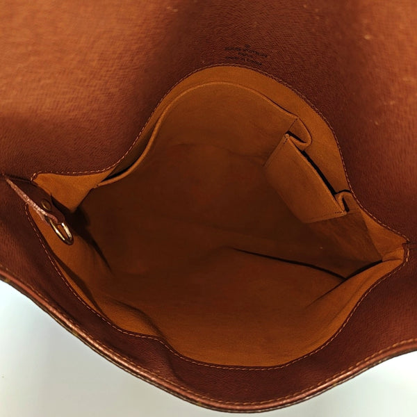 MUSETTE TANGO Monogram Coated Canvas Brown