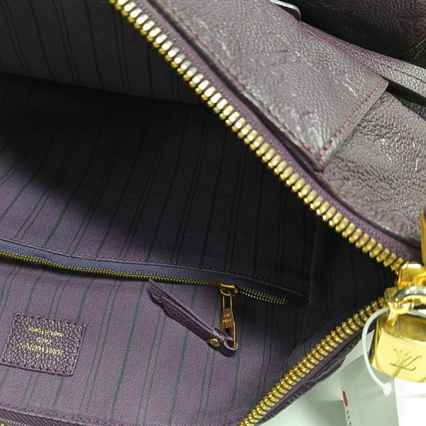 LUMINEUSE PM Monogram Calfskin Purple