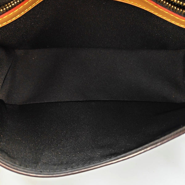 DIANE Monogram Coated Canvas Brown