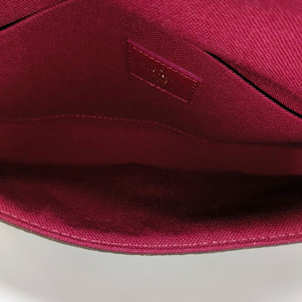 FÉLICIE Monogram Coated Canvas Brown