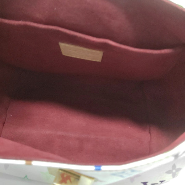 LV × TM ANNIE Monogram Coated Canvas White