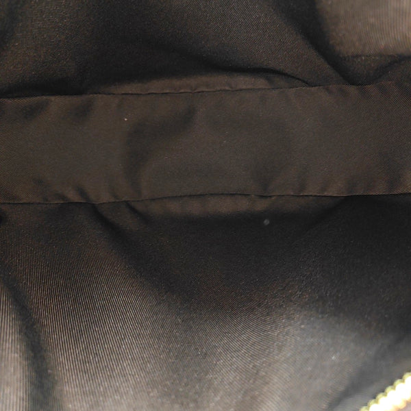 LOOP HOBO Monogram Coated Canvas Brown