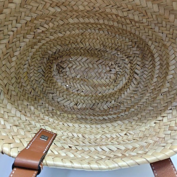 Basket Small Straw Beige