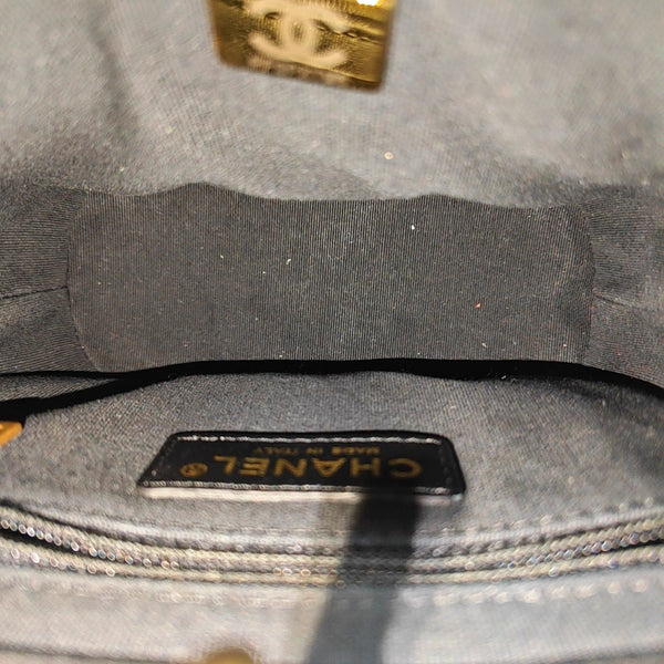 Quilted Calfskin Black