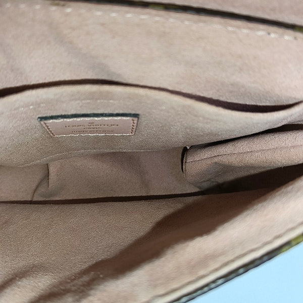 LOCKY BB Monogram Coated Canvas Pink