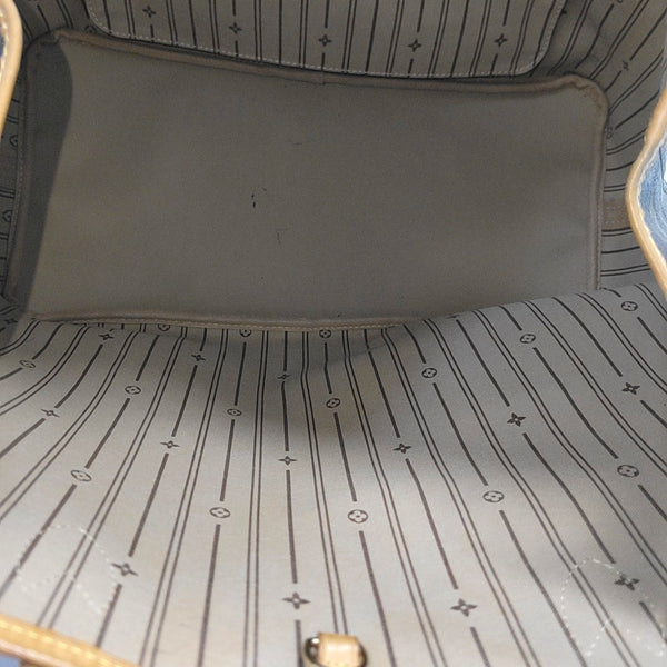 NEVERFULL GM Monogram Coated Canvas Brown