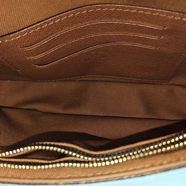 IVY Monogram Coated Canvas Brown