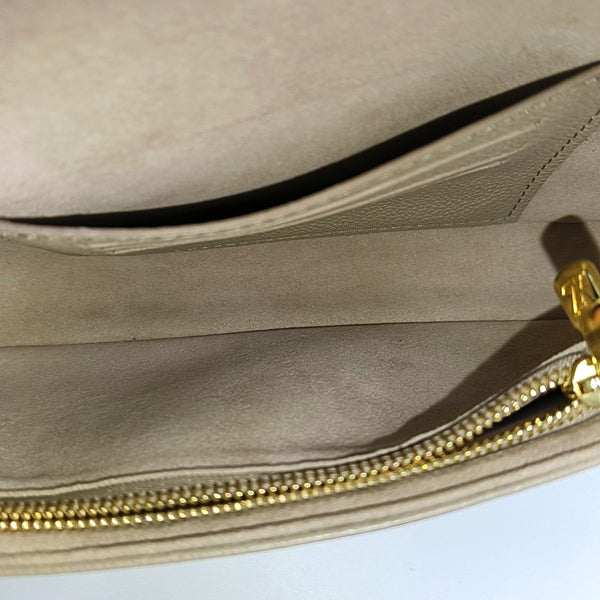 IVY Monogram Calfskin Gray