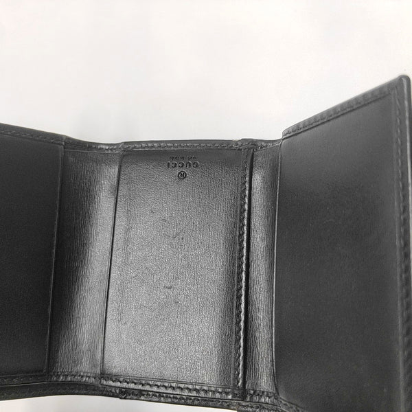 Horsebit 1955 Mini Calfskin Black Wallet
