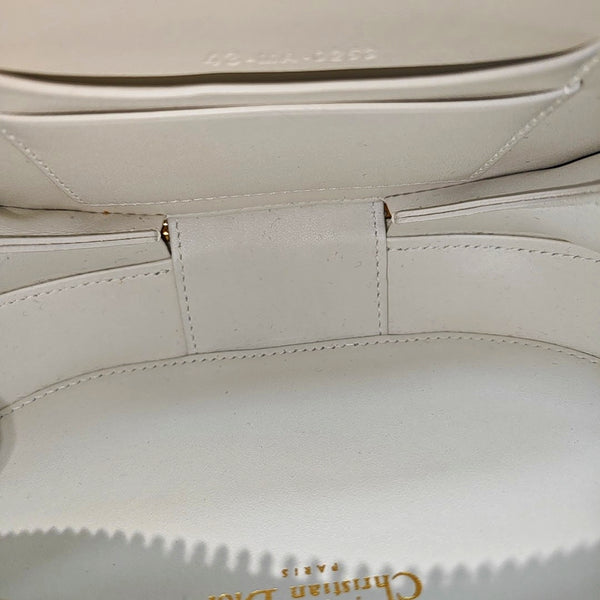 CD Signature Calfskin White