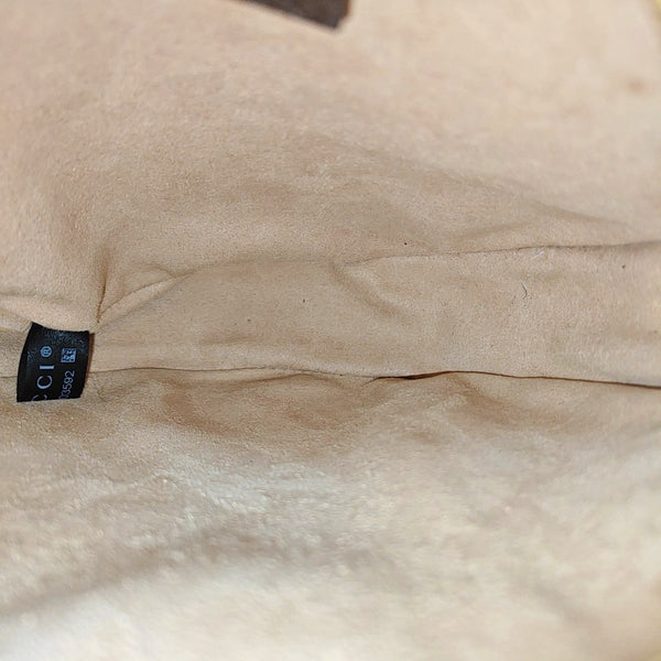 Ophidia Mini Monogram Coated Canvas Beige