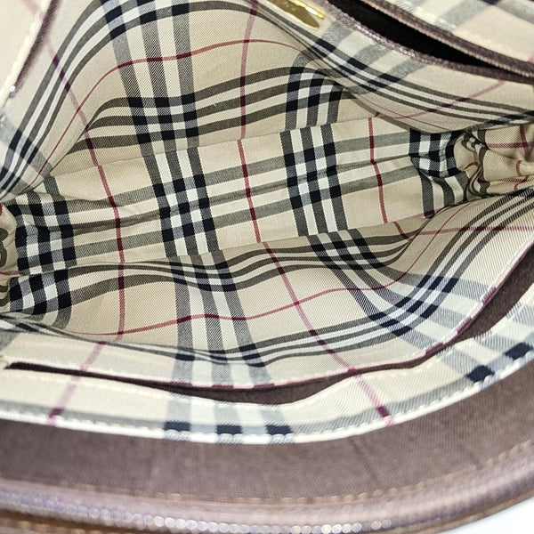 Calfskin Shoulder Bag Brown