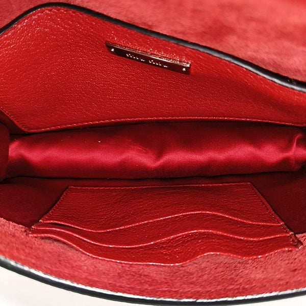 Calfskin Shoulder Bag Red