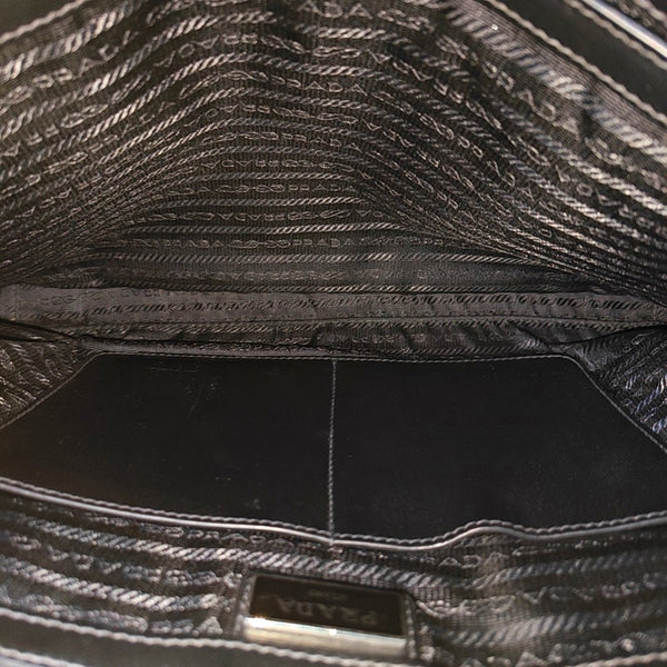 Calfskin Shoulder Bag Black
