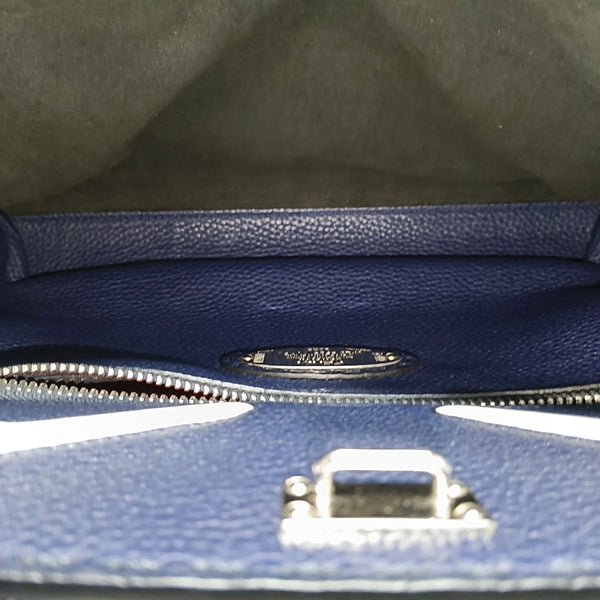 Peekaboo Calfskin Blue