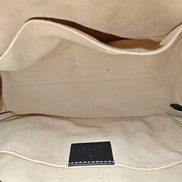 Padlock Small Monogram Coated Canvas Beige