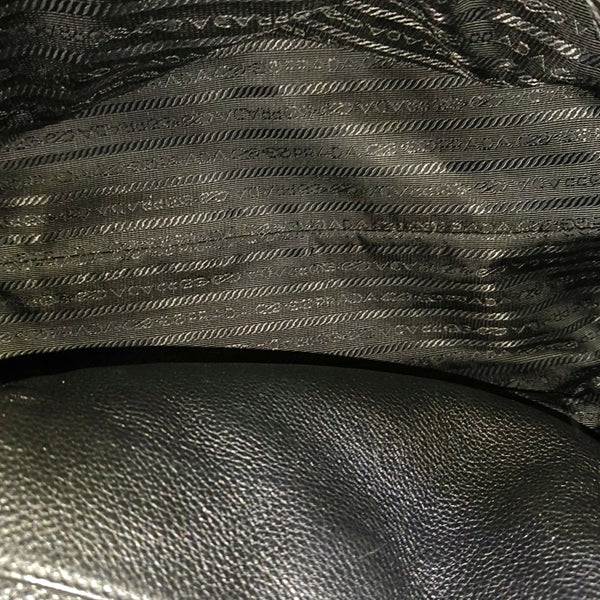 Vitello Phenix Camera Bag Saffiano Calfskin Black