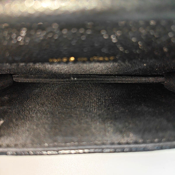 WOC Quilted Grained Calfskin Black