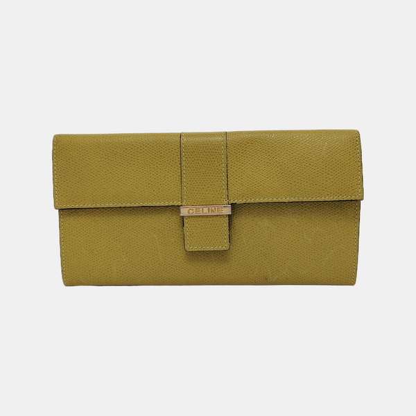 Calfskin Yellow Wallet