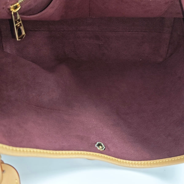 CARRYALL MM Monogram Coated Canvas Brown