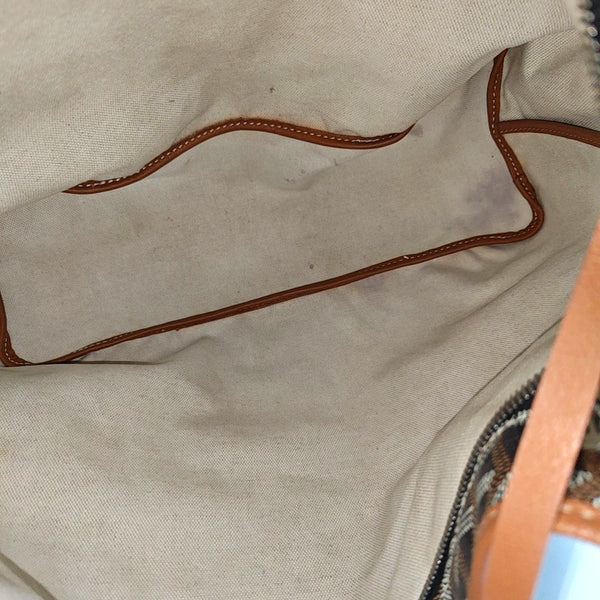 Hobo Coated Canvas Brown